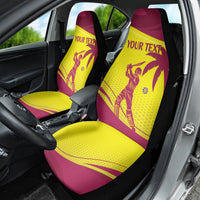Custom West Indies Cricket Car Seat Cover 2024 World Cup Go Windies - Wonder Print Shop