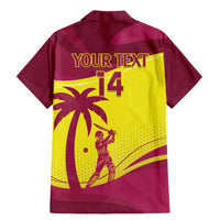 Custom West Indies Cricket Family Matching Mermaid Dress and Hawaiian Shirt 2024 World Cup Go Windies - Wonder Print Shop