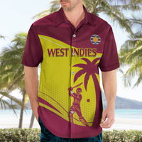 Custom West Indies Cricket Hawaiian Shirt 2024 World Cup Go Windies - Wonder Print Shop