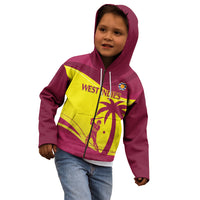 Custom West Indies Cricket Kid Hoodie 2024 World Cup Go Windies - Wonder Print Shop