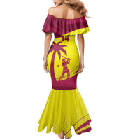 Custom West Indies Cricket Mermaid Dress 2024 World Cup Go Windies - Wonder Print Shop