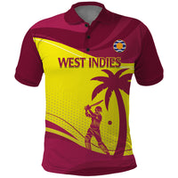 Custom West Indies Cricket Polo Shirt 2024 World Cup Go Windies - Wonder Print Shop