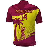 Custom West Indies Cricket Polo Shirt 2024 World Cup Go Windies - Wonder Print Shop