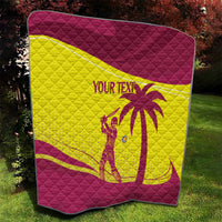 Custom West Indies Cricket Quilt 2024 World Cup Go Windies - Wonder Print Shop
