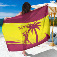 Custom West Indies Cricket Sarong 2024 World Cup Go Windies - Wonder Print Shop