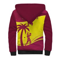 Custom West Indies Cricket Sherpa Hoodie 2024 World Cup Go Windies - Wonder Print Shop