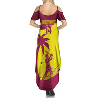 Custom West Indies Cricket Summer Maxi Dress 2024 World Cup Go Windies - Wonder Print Shop