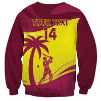 Custom West Indies Cricket Sweatshirt 2024 World Cup Go Windies - Wonder Print Shop