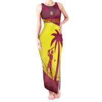 Custom West Indies Cricket Tank Maxi Dress 2024 World Cup Go Windies - Wonder Print Shop