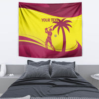 Custom West Indies Cricket Tapestry 2024 World Cup Go Windies - Wonder Print Shop