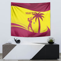 Custom West Indies Cricket Tapestry 2024 World Cup Go Windies - Wonder Print Shop