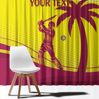Custom West Indies Cricket Window Curtain 2024 World Cup Go Windies - Wonder Print Shop
