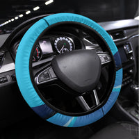 Custom India Cricket Steering Wheel Cover 2024 World Cup Go Men in Blue - Wonder Print Shop