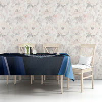 Custom India Cricket Tablecloth 2024 World Cup Go Men in Blue - Wonder Print Shop