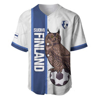 Custom Finland Football Baseball Jersey Suomi Come On Huuhkajat