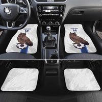 Custom Finland Football Car Mats Suomi Come On Huuhkajat
