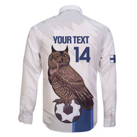 Custom Finland Football Family Matching Puletasi and Hawaiian Shirt Suomi Come On Huuhkajat