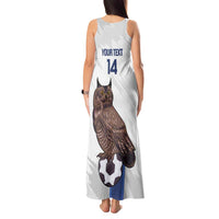 Custom Finland Football Tank Maxi Dress Suomi Come On Huuhkajat