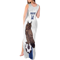 Custom Finland Football Tank Maxi Dress Suomi Come On Huuhkajat