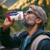 Custom Puerto Rico Football 4 in 1 Can Cooler Tumbler Vamos Los Boricuas