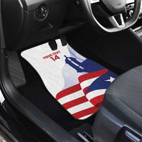 Custom Puerto Rico Football Car Mats Vamos Los Boricuas