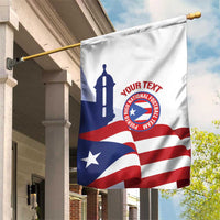 Custom Puerto Rico Football Garden Flag Vamos Los Boricuas