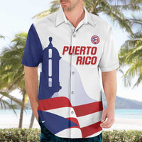 Custom Puerto Rico Football Hawaiian Shirt Vamos Los Boricuas