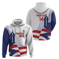 Custom Puerto Rico Football Hoodie Vamos Los Boricuas
