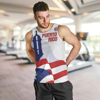 Custom Puerto Rico Football Men Tank Top Vamos Los Boricuas