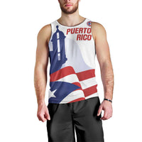 Custom Puerto Rico Football Men Tank Top Vamos Los Boricuas