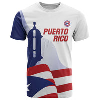 Custom Puerto Rico Football T Shirt Vamos Los Boricuas
