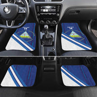 Custom Nicaragua Football Car Mats Vamos Los Pinoleros