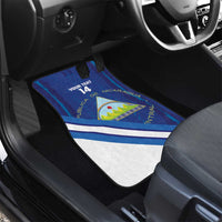 Custom Nicaragua Football Car Mats Vamos Los Pinoleros
