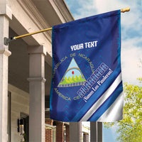 Custom Nicaragua Football Garden Flag Vamos Los Pinoleros