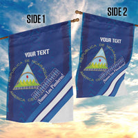 Custom Nicaragua Football Garden Flag Vamos Los Pinoleros