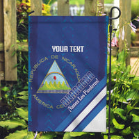 Custom Nicaragua Football Garden Flag Vamos Los Pinoleros