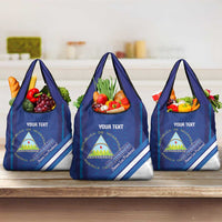 Custom Nicaragua Football Grocery Bag Vamos Los Pinoleros