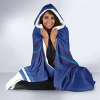 Custom Nicaragua Football Hooded Blanket Vamos Los Pinoleros