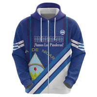 Custom Nicaragua Football Hoodie Vamos Los Pinoleros