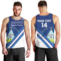 Custom Nicaragua Football Men Tank Top Vamos Los Pinoleros