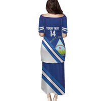 Custom Nicaragua Football Puletasi Vamos Los Pinoleros