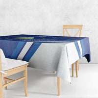 Custom Nicaragua Football Tablecloth Vamos Los Pinoleros