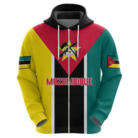 Personalised Mozambique Hoodie Muzambhiki Flag Style - Wonder Print Shop