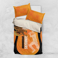 Custom Hyderabad India Cricket Bedding Set Go Sunrisers Eagle