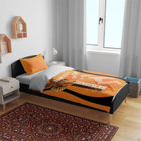 Custom Hyderabad India Cricket Bedding Set Go Sunrisers Eagle