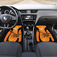 Custom Hyderabad India Cricket Car Mats Go Sunrisers Eagle