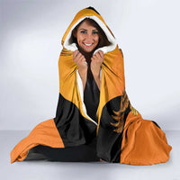 Custom Hyderabad India Cricket Hooded Blanket Go Sunrisers Eagle