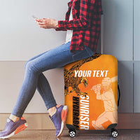 Custom Hyderabad India Cricket Luggage Cover Go Sunrisers Eagle