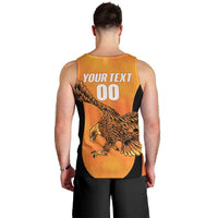 Custom Hyderabad India Cricket Men Tank Top Go Sunrisers Eagle