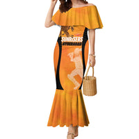Custom Hyderabad India Cricket Mermaid Dress Go Sunrisers Eagle
